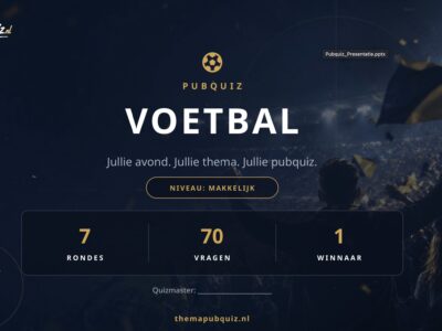Voetbalpubquiz